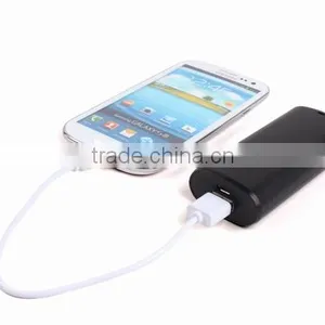 AWC715 4000mah 18650 Lithium Vogue Portable Power Bank Usb Mobile Phone Charger thumbnail-4