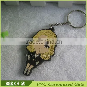 Cheap Wholesale Cartoon 3d Pvc Keychains/3d Soft Pvc Keychain thumbnail-2