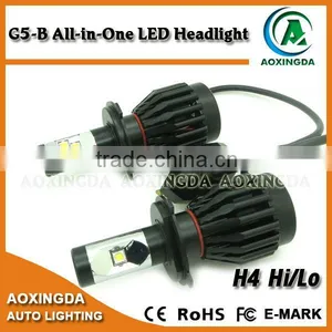 Waterproof Wholesale 80w h4 Led Headlight Bulb Kit hi Low Beam thumbnail-1