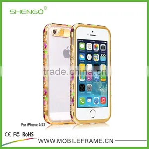 Hot Selling Metal Bumper With PC Cover for IPhone 5 thumbnail-2