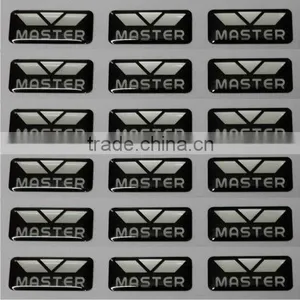 OEM Epoxy PU Resin Self Adhesive Dome Sticker for Water Taps Branding thumbnail-1
