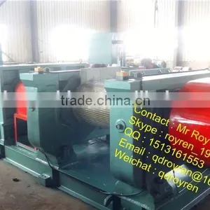 High Efficiency Waste Tire Recycling Rubber Powder Line Used Rubber Milling Machine thumbnail-1