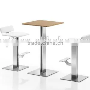 T-Y14 (SS)CV-B116 Wood Steel Design Coffee Table thumbnail-2
