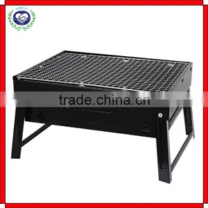 Stainless Steel Mini Charcoal Rotisserie BBQ Grill For Party thumbnail-4