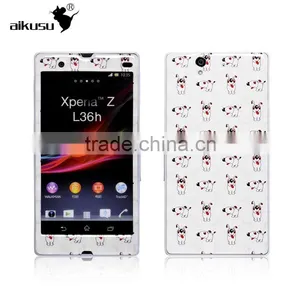 2015 New and Hot Custom PC TPU Epoxy Cell Phone Case for Sony Xperia L36H thumbnail-1