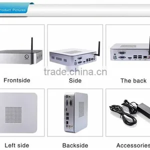 Mini pc Board Mini Server Micro Linux Server Support Wireless Keyboard, Mouse/ Touch Screen X25-I5 2390T 2G RAM 32G SSD thumbnail-5