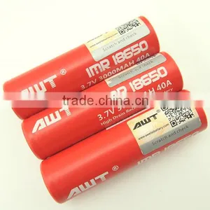 Bulk Purchase AWT 18650 3000mAh 40A Battery E-cigarette Vending Machine e Vaping Box Mod thumbnail-1