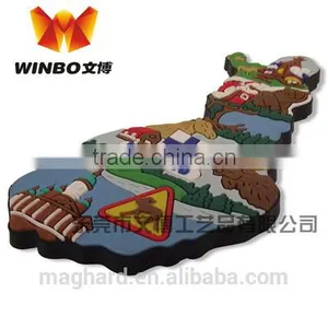 Free Samples Souvenir Promotional Gifts 2D or 3D Soft Pvc Kids Fridge Magnets Custom thumbnail-4