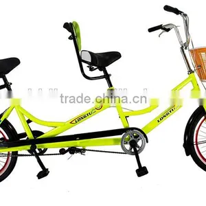 20 Inch Tandem Bike / Single Speed Tandem Bicycle / Aluminum Alloy Bicycle Frames thumbnail-1