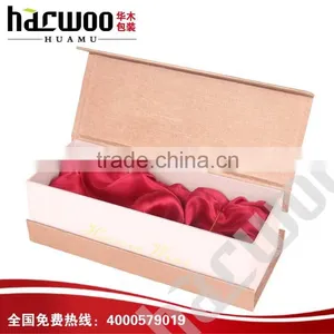 Hinged Paper Wine Bottle Box for Sale thumbnail-5