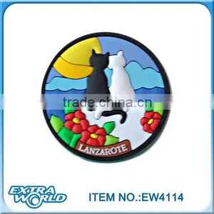 Cartoon Lanzarote Pvc Fridge Magnet thumbnail-1