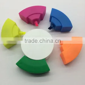 Cute Novelty Mini 5 Color Highlighter Set thumbnail-3