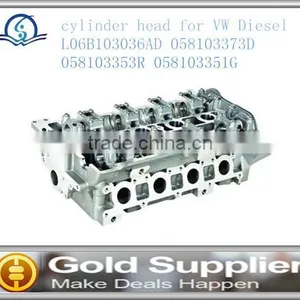 Brand New Cylinder Head for VW Diesel L06B103036AD/058103373D/058103353R/058103351G With High Quality and Most Competitive Pric thumbnail-1