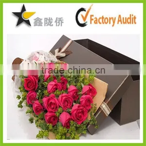 China Factory Decorative Flower Gift Cardboard Box/flower Packaging Gift Box for Valentine or Christmas thumbnail-1