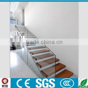 Diy Indoor Iron Wood Staircase With Led for UK Project---YUDI thumbnail-4