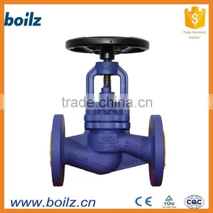 Carbon Steel Stainless Steel Flanged Bellows Seal Globe Valve Control Handwheel thumbnail-1