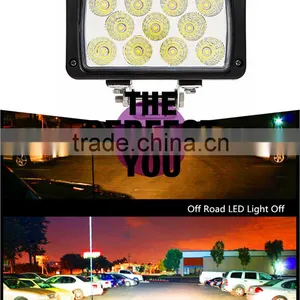 Bright 33w 12v Automobile Car Accessory 4x4 LED Headlight Rectangle LED Work Light for Offroad ATV UTV thumbnail-1