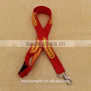 Factory Custom Logo Polyester Branded Lanyard/ Name Brand Lanyard Wholesale thumbnail-3