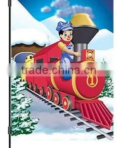 Garden Flag-Polar Express thumbnail-1