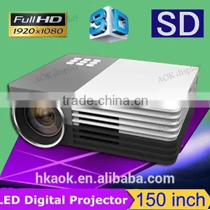 GM50 New Arrival Portable Multimedia Projector Mini Video Projector Home Theater HDMI VGA AV SD LED Projector Cube Projector thumbnail-1
