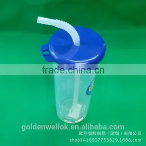 Square Plastic Water Bottle thumbnail-2