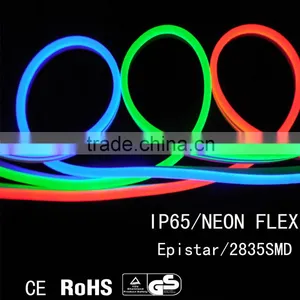 50m/roll 230V Flexible 2835LED Neon Flex/IP65 Outdoor Decorative Neon Lamp thumbnail-1