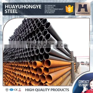 26mm 2.0mm Construction Round Section Black Longitudinal Welded Pipe thumbnail-4
