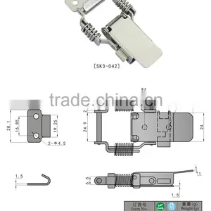 SK3-042 Clamp Lock,Toggle Latch,Stainless Steel Draw Latch thumbnail-4