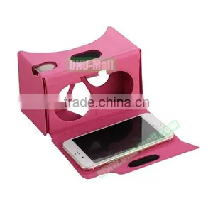 Factory Price VR BOX 2.0 Google Cardboard, 3D Glasses Bluetooth Controller for 4.7 - 6.0 Inch Mobile Phone thumbnail-3