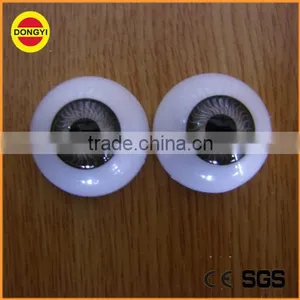 High Quality Colourful Plastic Eyes in Round Ball Half-round and Oval thumbnail-6
