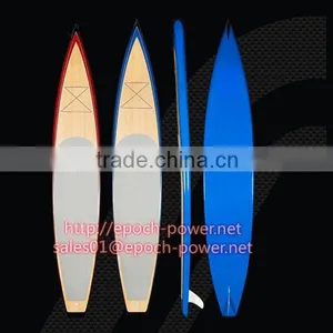 Nice Design Shape 12'6'' Bamboo Construction Racing Board thumbnail-2
