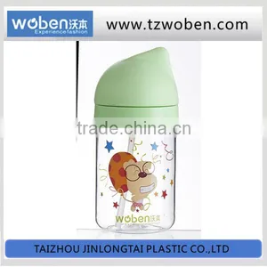 China Wholesale Baby Drinking Bottles With Silicone Straw China Supplier thumbnail-1