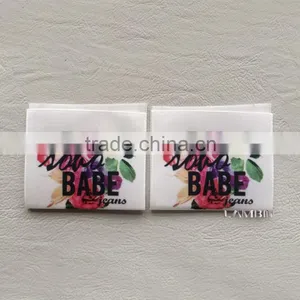 Custom High End Printed Main Trademark Label Tag for Silk Quilt thumbnail-3