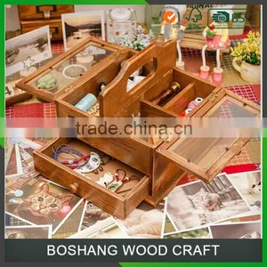 Boshang Home Wooden Jewelry Storage Box thumbnail-1