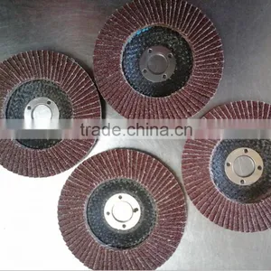 4-7 Inch Aluminum Oxide Flap Disc With Fiberglass Backing Plate thumbnail-3
