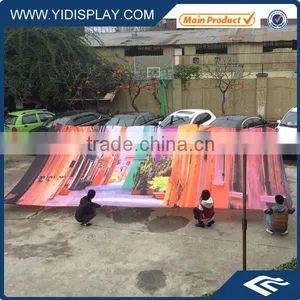 High Speed 3.4m Large Format Solvent Printer, Flex Banner Printing Machine Price thumbnail-2