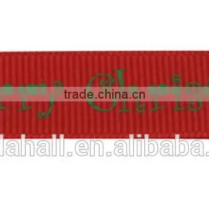 3/8" 10mm Grosgrain Ribbon for Christmas(SRIB-H017-250) thumbnail-1