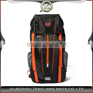 Black Hiking Mountain Backpack for Climbing thumbnail-1