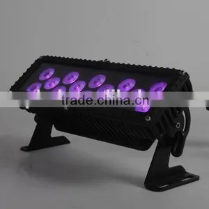 CE&RoHs Certificate Excellent Color Mixing IP66 Outdoor 14* Tri-3W RGB Wall Washer LED Light thumbnail-4