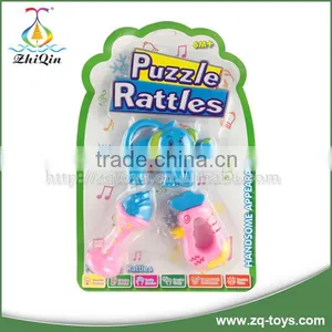 Zhiqin Toys Infant Learning Toy Baby Wrist Rattle Baby Toy With Nice Packing thumbnail-1