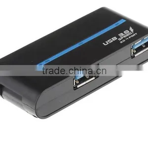 USB 3.0/2.0 4 Port High Speed Powered Hub For IMac MacBook Desktop Laptop thumbnail-4