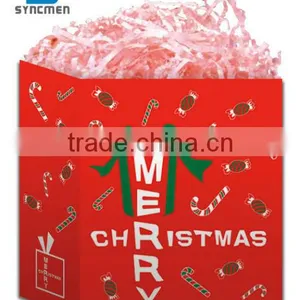 Colorful Custom Printed Christmas Paper Bag thumbnail-5