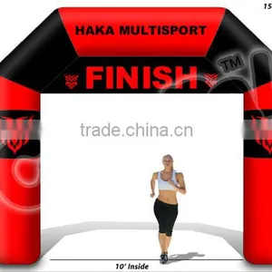 15ft Angle Arch Haka Multisports,2016 Inflatable Finish Arch Outdoor Arch Inflatable Advertising Inflatable Archway thumbnail-1