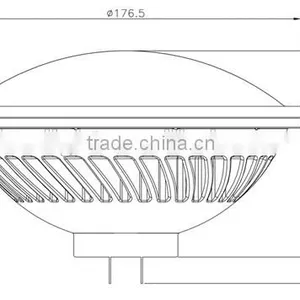 Dimmable PAR56 120V 36W Indoors White Amber Par Light Led PAR56 Narrow Spot Lighting, Medium/wide Flood Lighting thumbnail-3