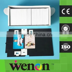 Inkjet Blank White PVC ID Card Tray For Epson TX720WD PX700W PX800FW PX665 PX660 Printer Tray thumbnail-1