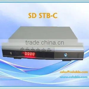 Digital TV Receiver Box , DVB-C STB ,sd Set Top Box COL370i thumbnail-1