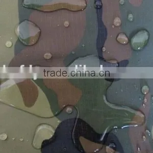 Water Repellent Camouflage Fabric With Pvc Coating thumbnail-1