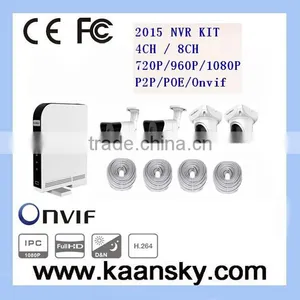 2015 Best Seller 1080p Poe Nvr Cctv Kit P2p Including 4pcs ip Camera Kit in Shenzhen thumbnail-1