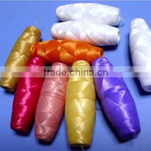 FACTORY 100% Cotton 60/2 Cocoon Bobbin Thread for Schiffli Machine POLYESTER 150/1 COCOON thumbnail-1