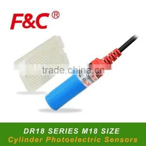 DR18-S200 Series M18,12~24VDC, 200cm Sensing Range With Reflector thumbnail-1
